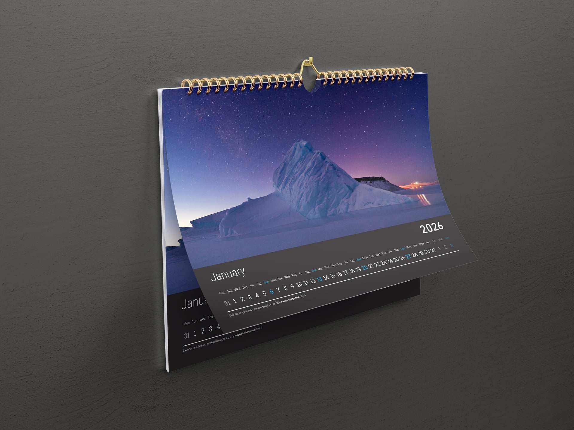 Календари перекидные