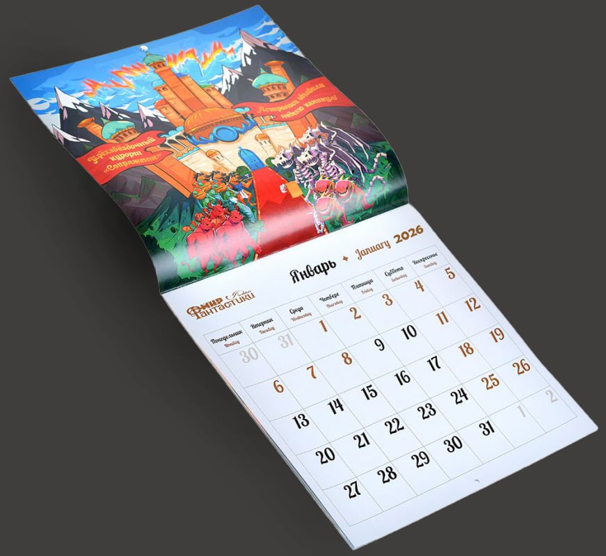 Календари журнальные